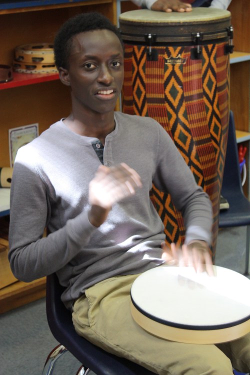 playing national songs